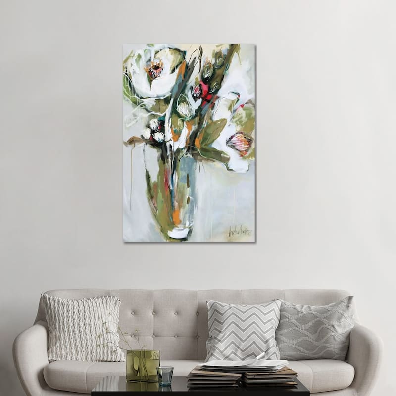 iCanvas "Blooming In November" by Angela Maritz Canvas Print - 48x32x1.5