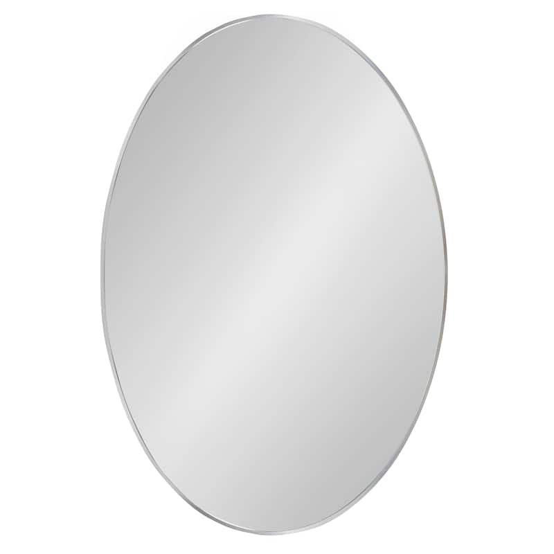 Kate and Laurel Zayda Metal Oval Mirror - 24x36