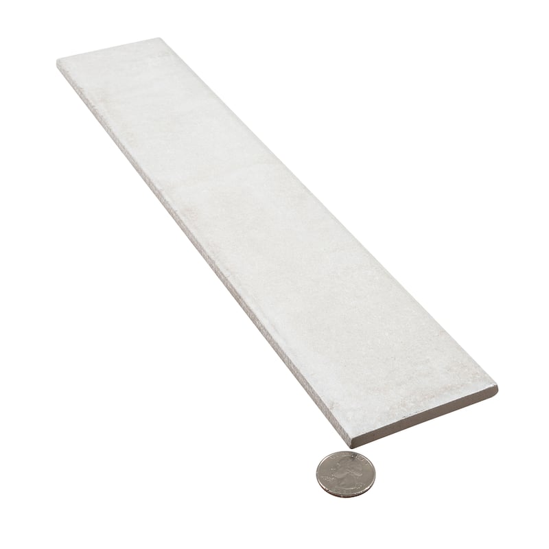 Cadence 3x16 Crisp White Porcelain Subway Wall and Floor Tile (14.21 sq ft/case) - 44 Pack