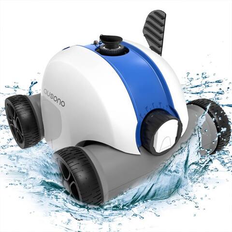 Ausono Cordless Automatic Robotic In Ground & Above Ground Swimming Pool Cleaner - 12