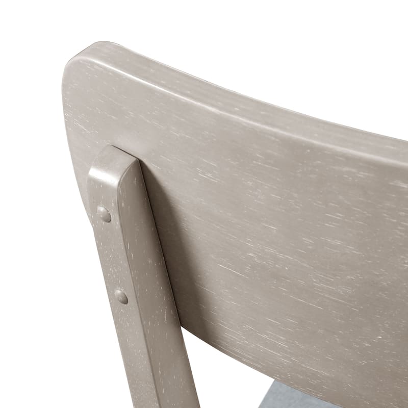 Furniture of America Calista Modern Grey Padded Dining Chairs (Set of 2)
