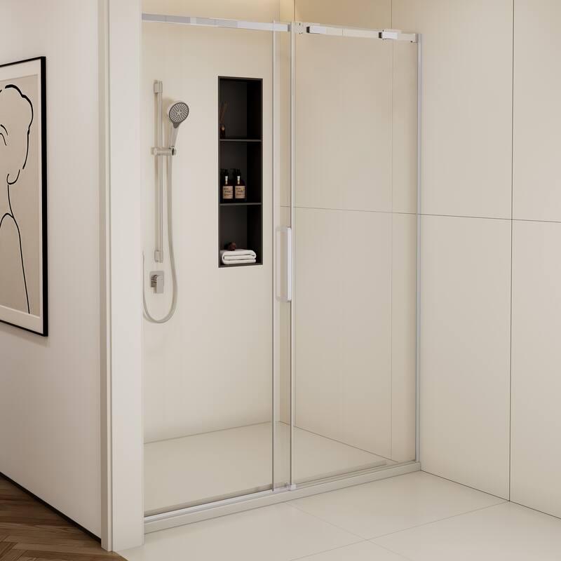 Semi-Frame Single Sliding Shower Door