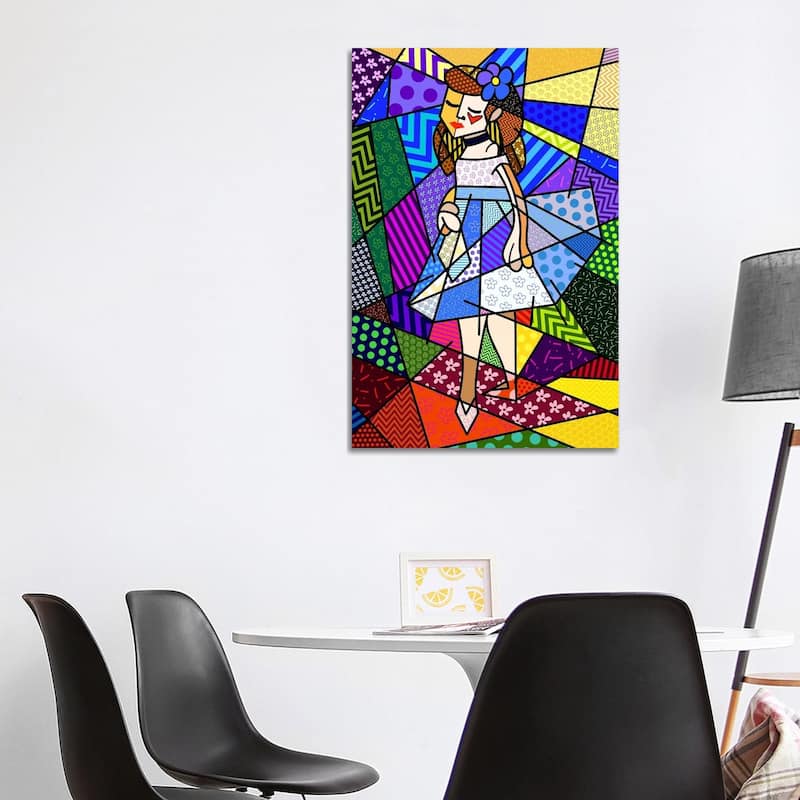 iCanvas "The Dancer 3 (After Pierre Auguste Renoir)" by 5by5collective Canvas Print - 40x26x1.5