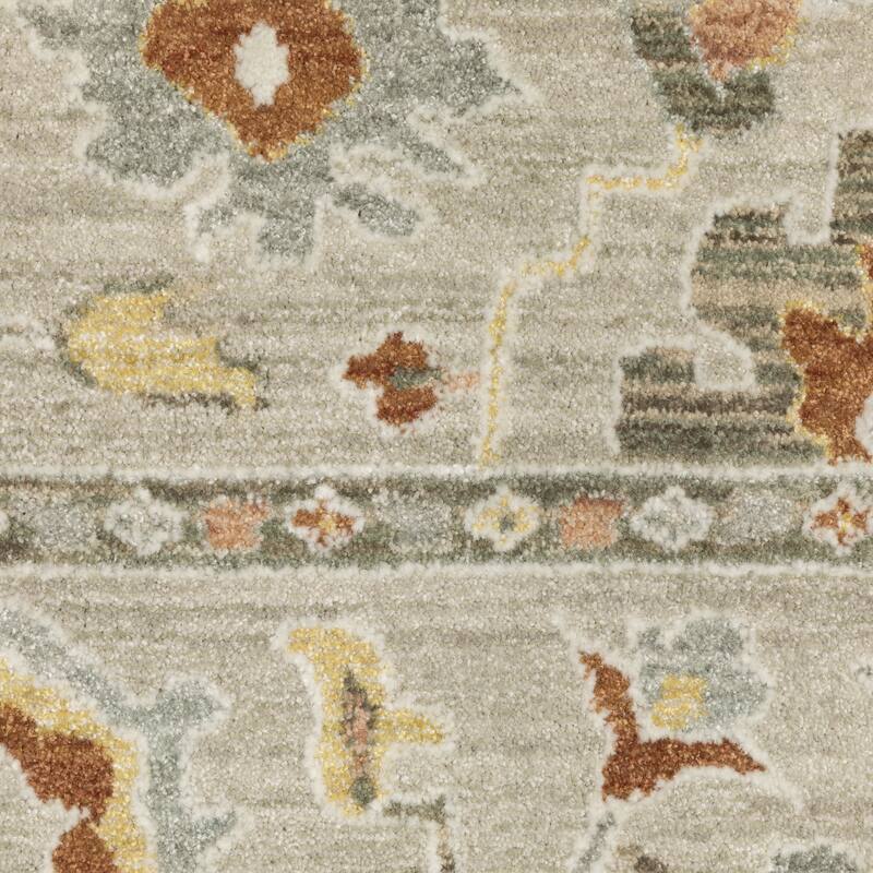 Kellan Vintage Bohemian Grey/ Multi Area Rug-