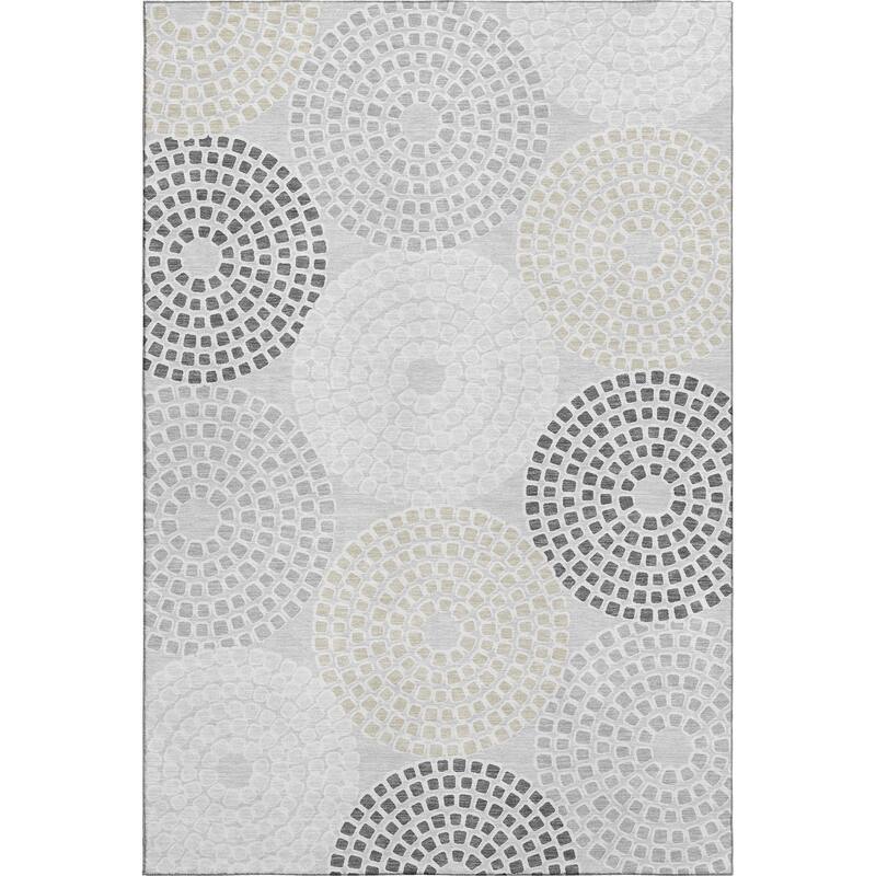 Premium Washable Super Soft Mosaic Colosseum Mayfield Rug