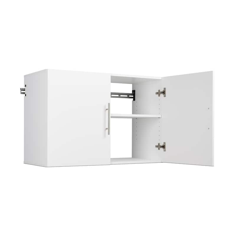 Prepac HangUps Upper Storage Cabinet - Elegant and Spacious Wall Cabinets to Maximize Your Storage, 36 in Size