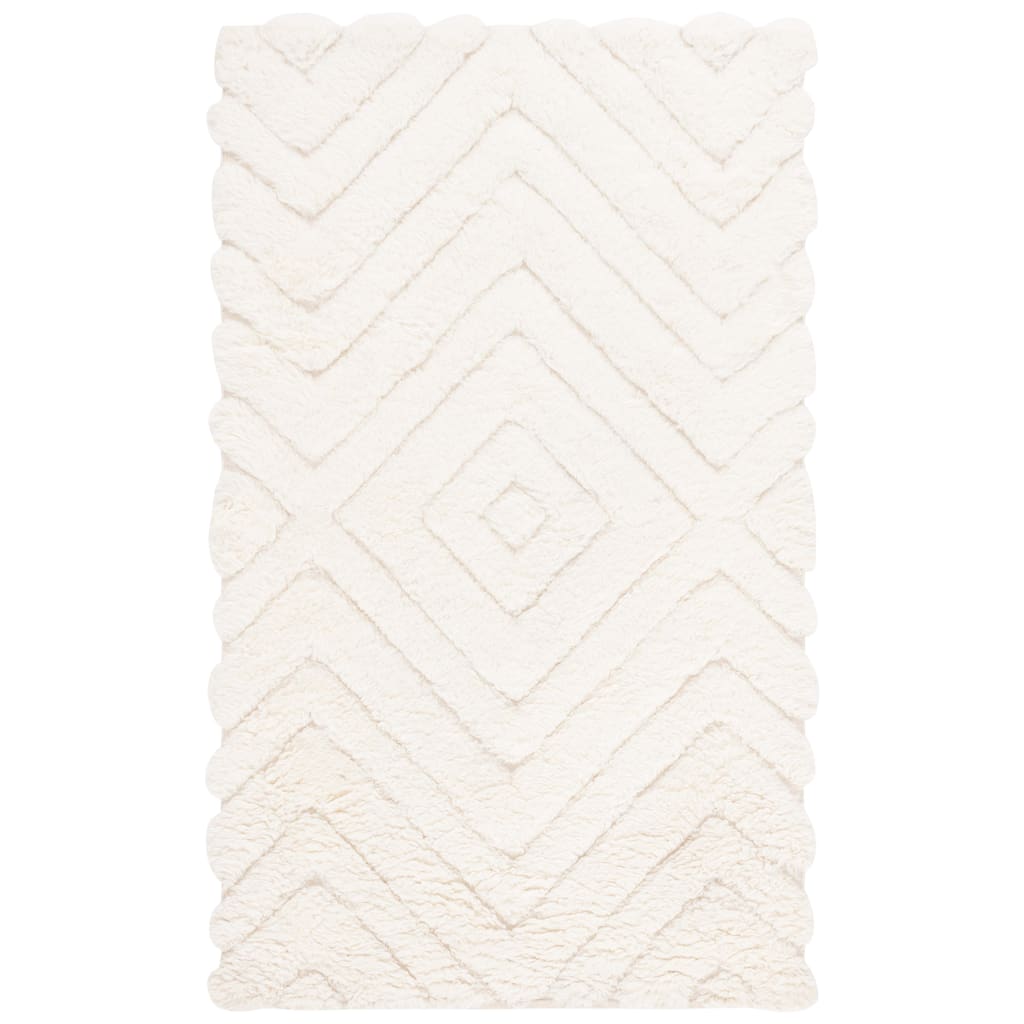 SAFAVIEH Handmade Casablanca Cove Shag Wool Rug