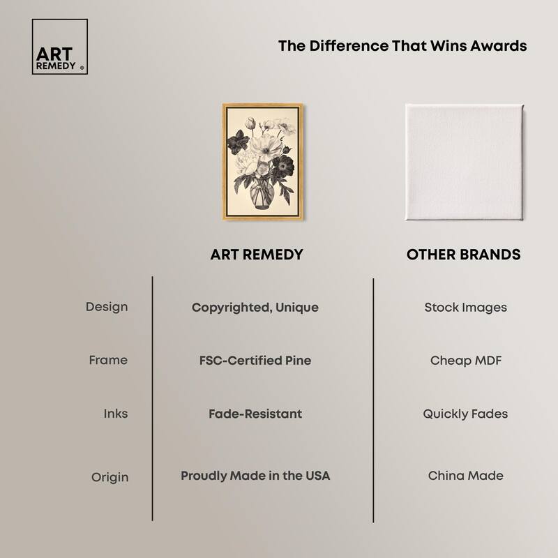Antique Aria Canvas by Art Remedy