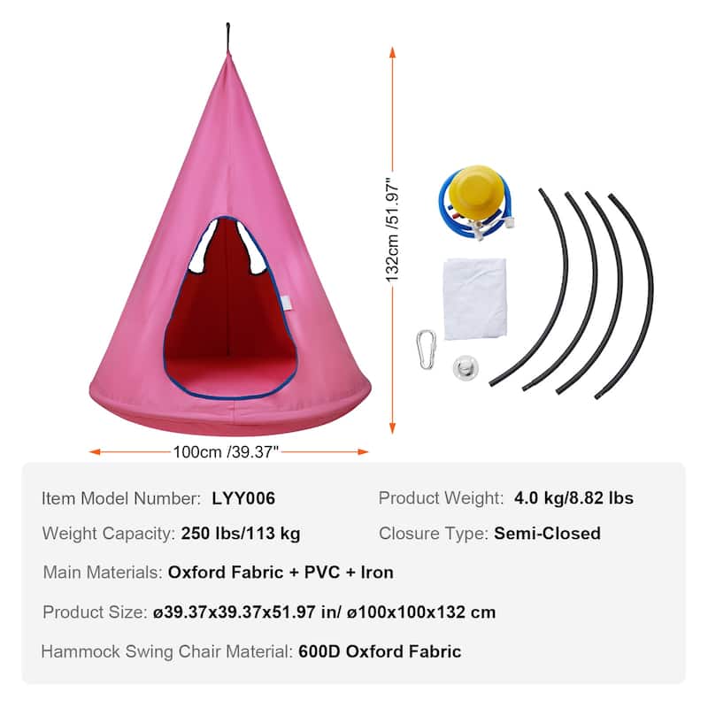 Kids Nest Swing Chair Sensory Swing for Kids