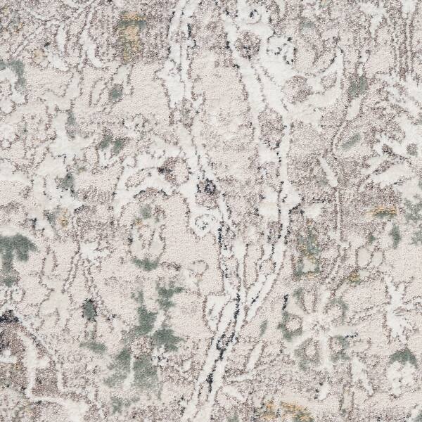 slide 2 of 8, Nourison Distinctive Indoor only Cream / Ivory Persian Area Rug - 7' 10" x 9' 10" Cream/Grey - 7' 10" x 9' 10" - Rectangle