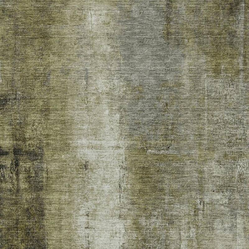 HomeRoots Abstract Transitional Rectangle Outdoor Rug - 3' x 5'