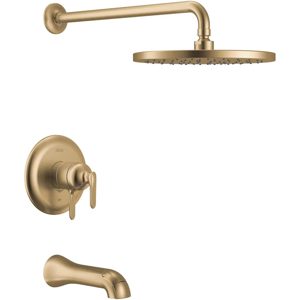 Delta T17445 Bonacci Tub and Shower Trim Package with 1.75 GPM Single