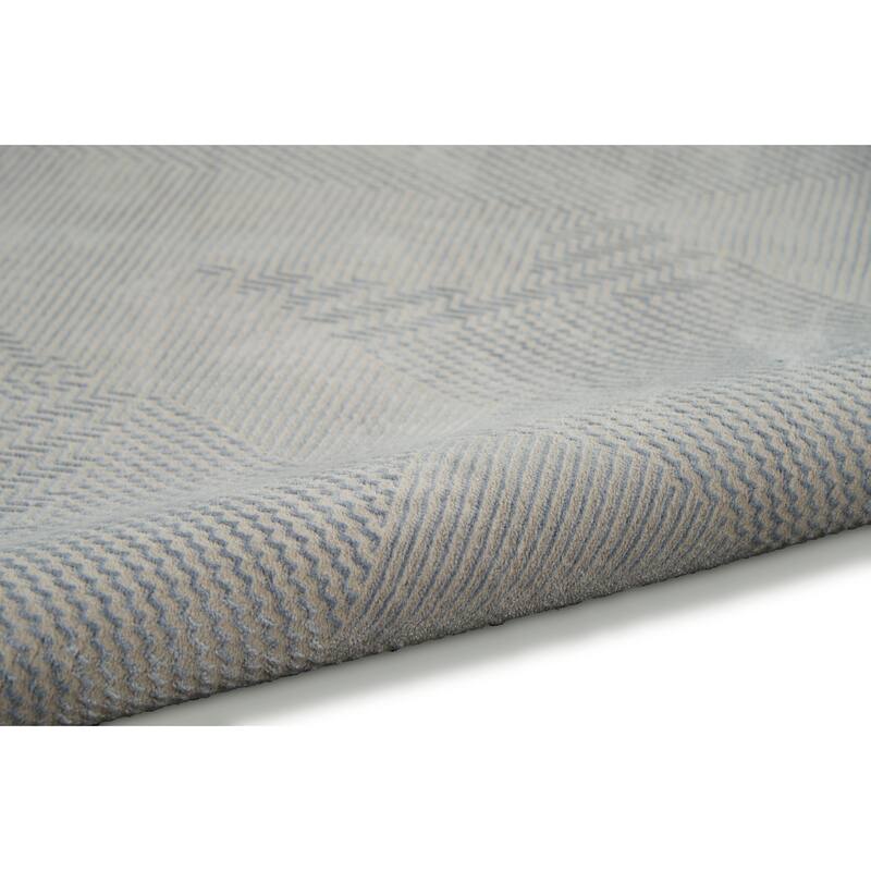Calvin Klein Orlando Geometric Textured Modern Area Rug