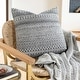 preview thumbnail 1 of 1, Artistic Weavers Loma Bohemian Striped Throw Pillow Cover