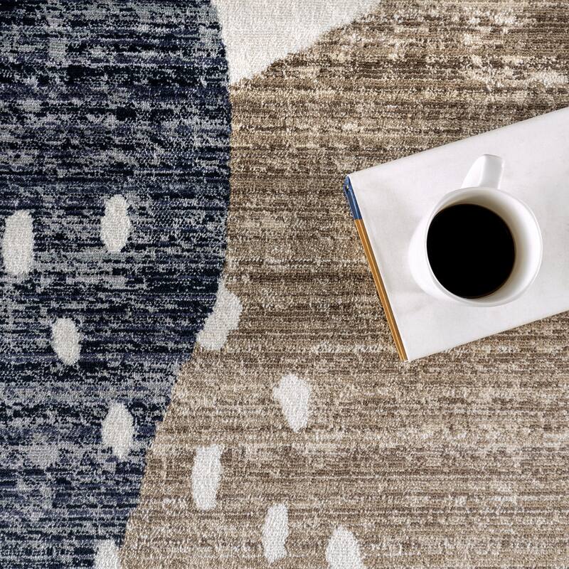 Manaslu Sunrise Fringed Area Rug