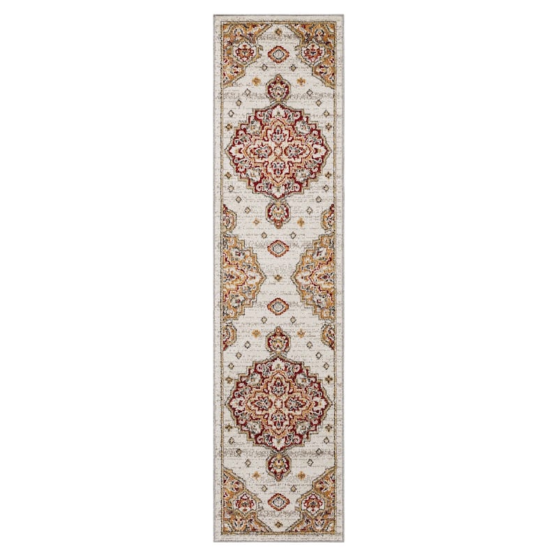 Mohawk Home Laughton Traditional Medallion Area Rug