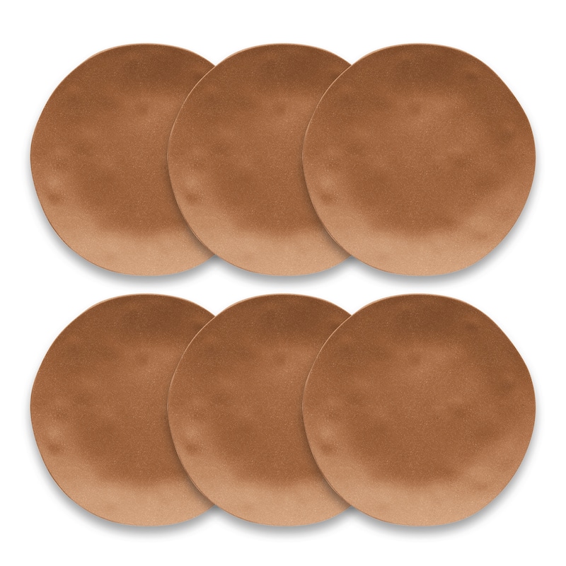 Abode Homewares Planta Dinner Plate - Matte Terracotta - 10.5" - Set of 6 - 6 Piece