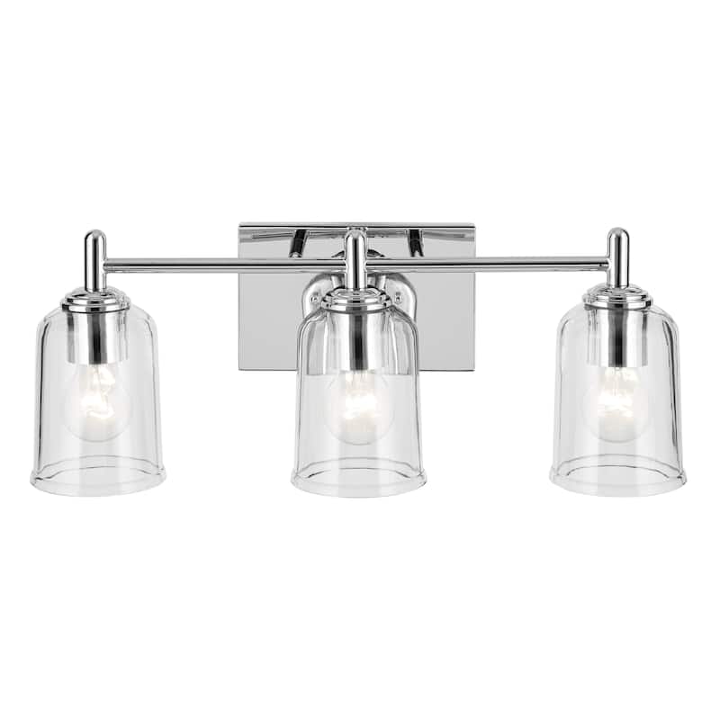Kichler Lighting Shailene Bathroom Vanity Light with Clear Glass