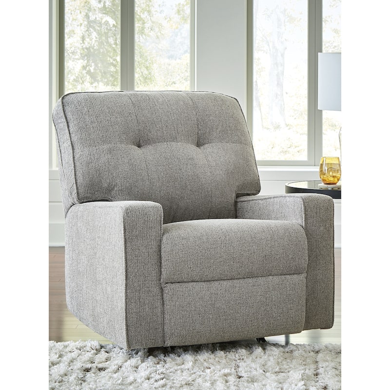Signature Design by Ashley Fanciful Recliner - Gray