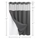preview thumbnail 102 of 111, No Hook Waffle Weave Shower Curtain with Snap-in Liner