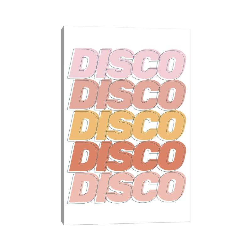 iCanvas "Disco Disco Disco" by The Native State Canvas Print
