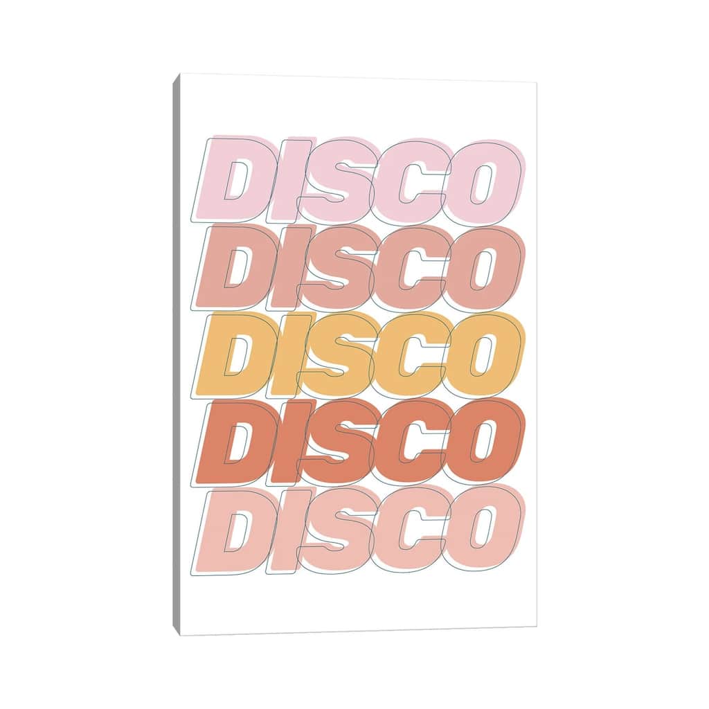 iCanvas "Disco Disco Disco" by The Native State Canvas Print