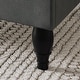 preview thumbnail 9 of 27, CraftPorch 2 Piece Bedroom Bench Set Velvet Wingback Upholstered Bed