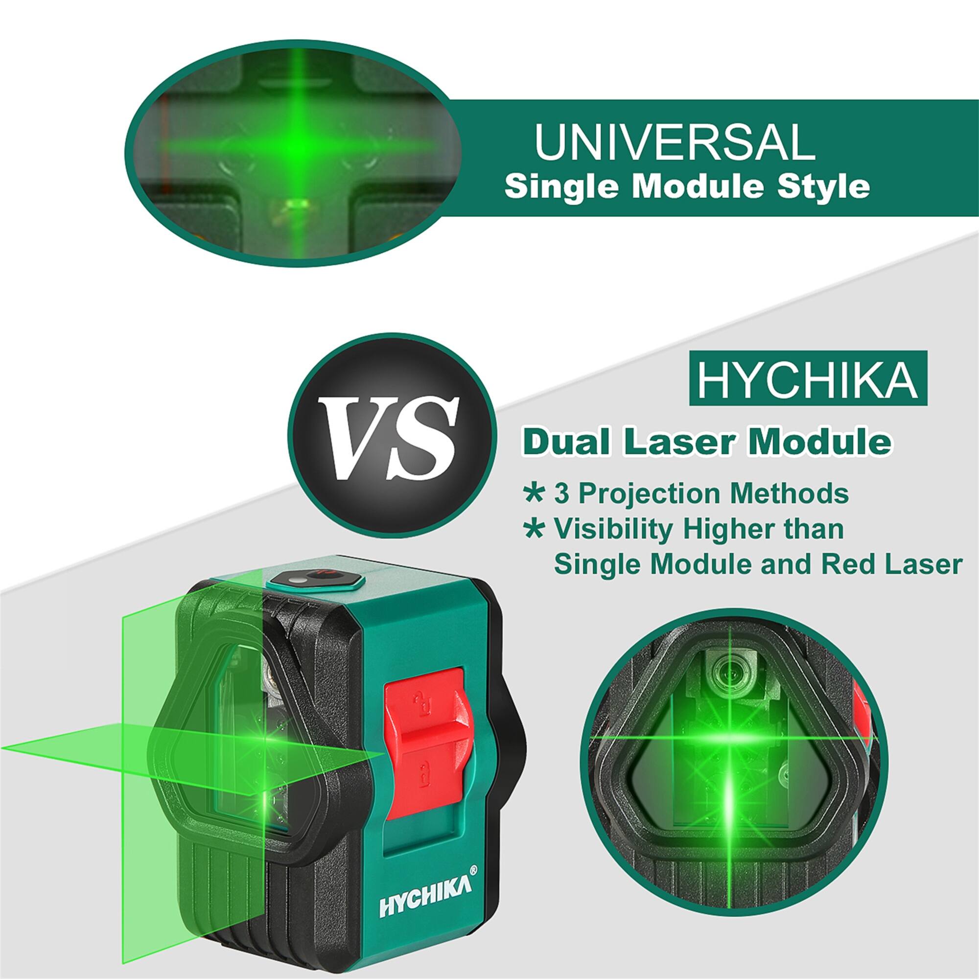 HYCHIKA 150Ft SelfLeveling Green Laser Level for Outdoor And Home