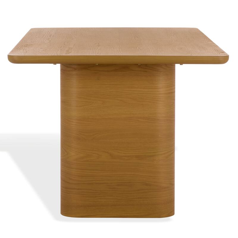 SAFAVIEH Couture Howard Oak Wood Dining Table - 71"W x 37"D x 30"H