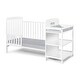 preview thumbnail 4 of 9, 3-in-1 Solid Wood Convertible Crib and Changer Combo