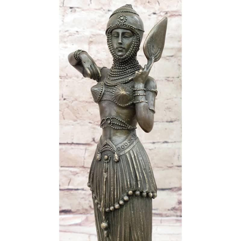 Middle Eastern Arabian Princess Bronze Sculpture Statue Figure Art Deco Chiparus