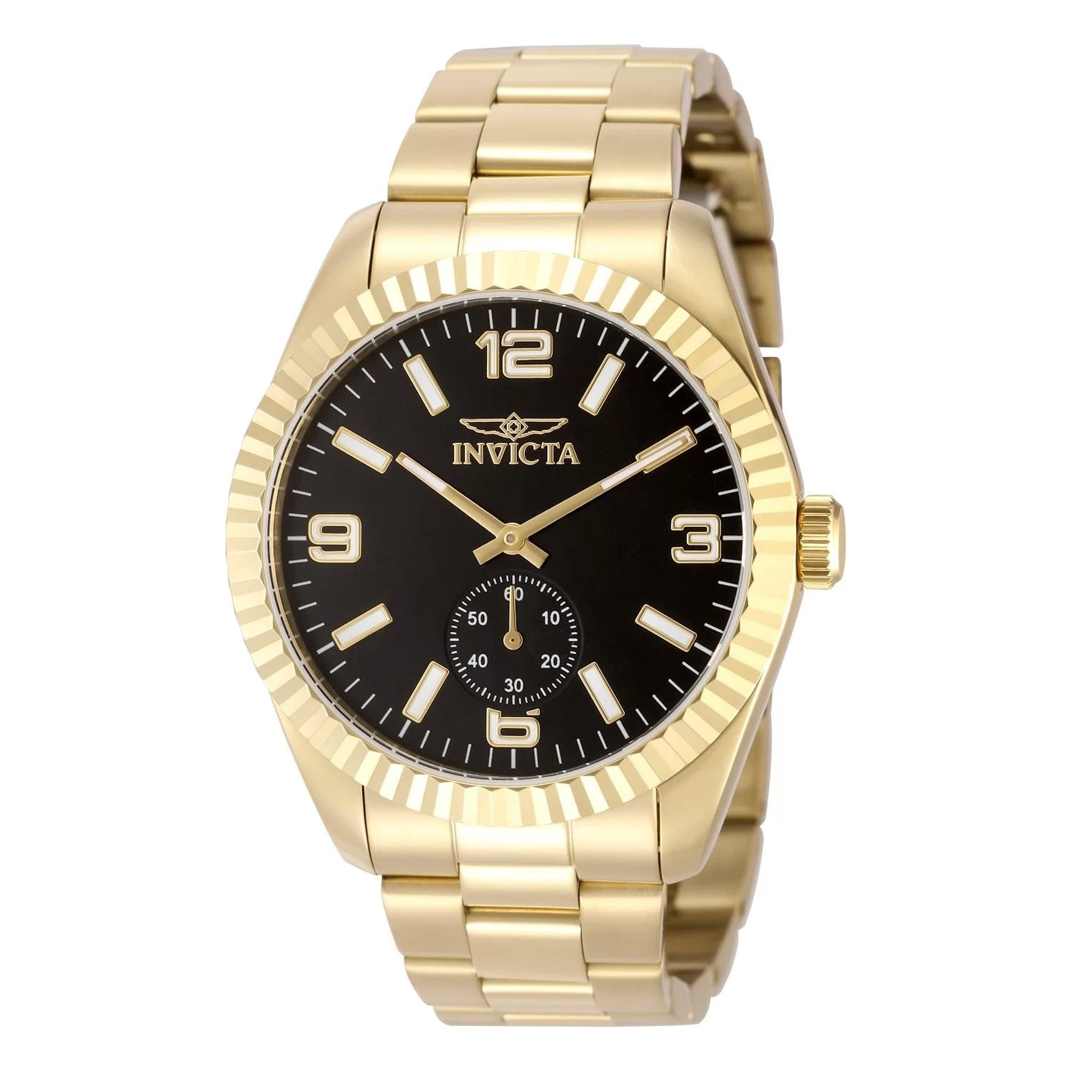 Invicta Men's 49389 Specialty Quartz Multifunction Black Dial Watch