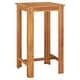 preview thumbnail 5 of 46, vidaXL 5 Piece Patio Bar Set Gray Solid Wood Acacia and Poly Rattan - 23.6" x 23.6" x 41.3"
