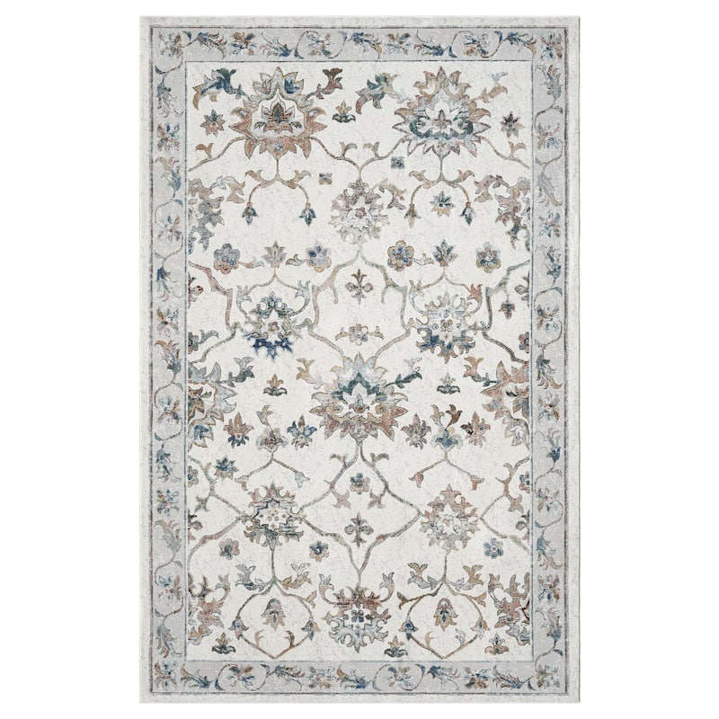 Sevita Traditional Jacobean Area Rug