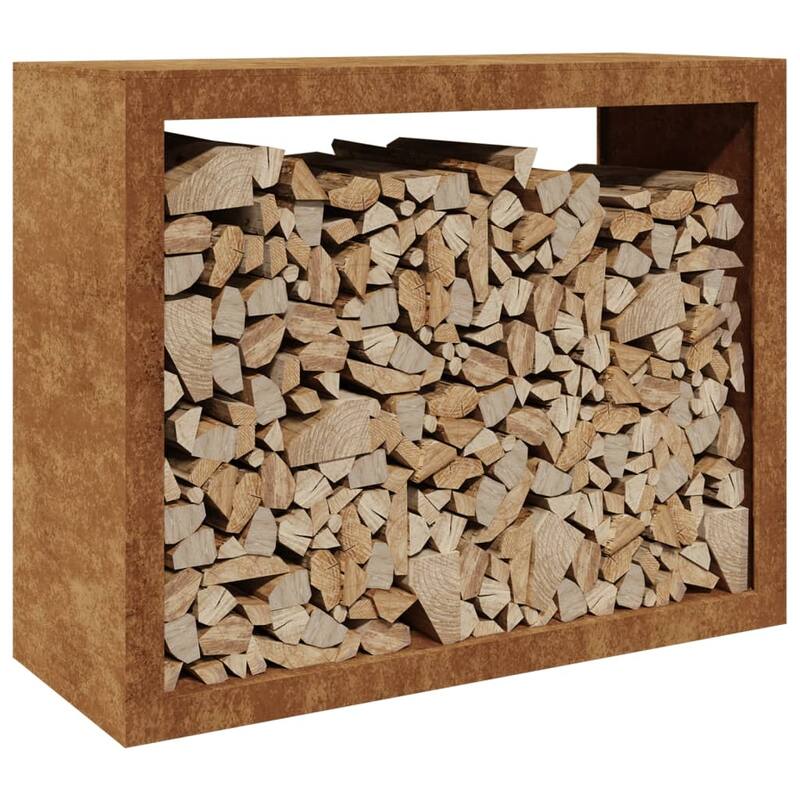 vidaXL Firewood Rack Steel