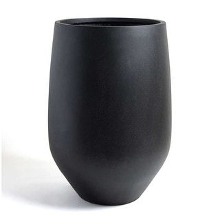 DreamPatio Garden Grove 1-Piece Fiberstone Planter