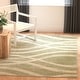 preview thumbnail 113 of 171, SAFAVIEH Adirondack Lelia Modern Abstract Distressed Rug 6' x 8' - Sage/Cream - Rectangle