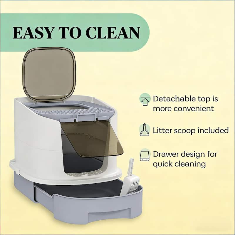 Easy to Clean Litter Box