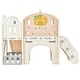preview thumbnail 24 of 30, Kids Slide Playset Structure 7 in 1 with Slide and Basketball Hoop
