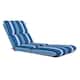 Sunbrella Chaise Lounge Cushion - Milano Cobalt