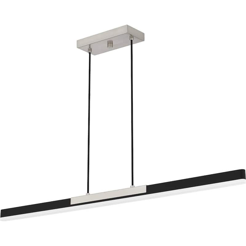 Colter LED Linear Chandelier - Brushed Nickel