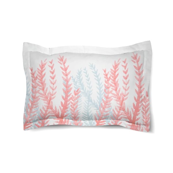 slide 2 of 4, Laural Home Coral Cove Comforter Sham