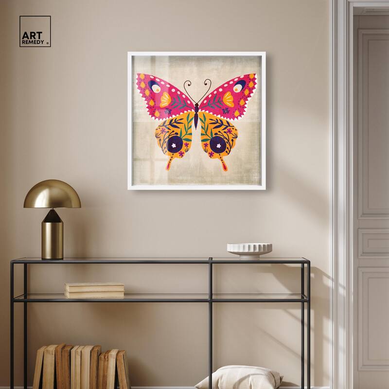 Butterfly Wings II Shadowbox by Art Remedy