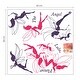 preview thumbnail 4 of 3, Walplus Pink Castle Colorful Fairies Kids Wall Sticker Nursery Decor