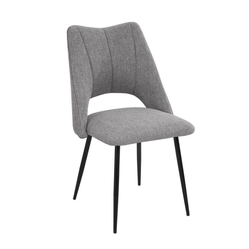 4-Chair Set Combination, Modern and Simple, With High Resilience Filling, Metal Legs, Adjustable Feet
