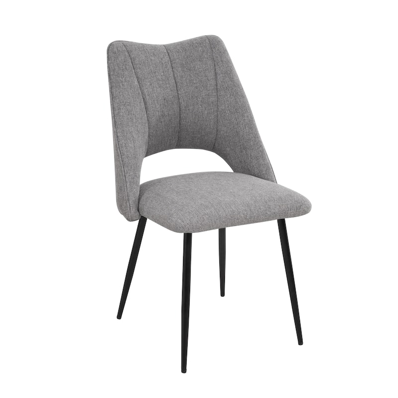 4-Chair Set Modern Dining Chair with Metal Legg & Adjustable Feet