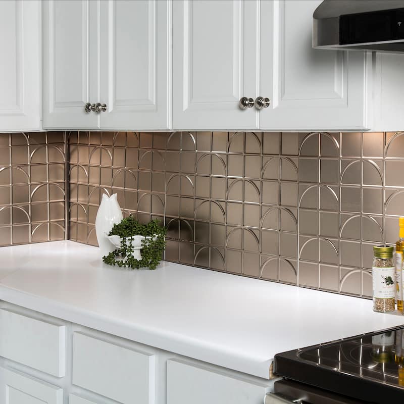 FASÄDE Crescent Decorative Vinyl Backsplash Panel