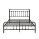 preview thumbnail 10 of 14, Modern Metal Platform Bed Frame with Headboard No Box Spring Needed Twin BLACK Queen