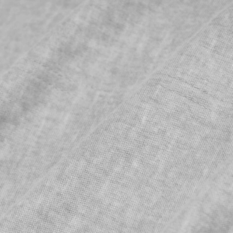 Superior Melange Flannel Cotton TwoToned Textured Deep Pocket Sheet