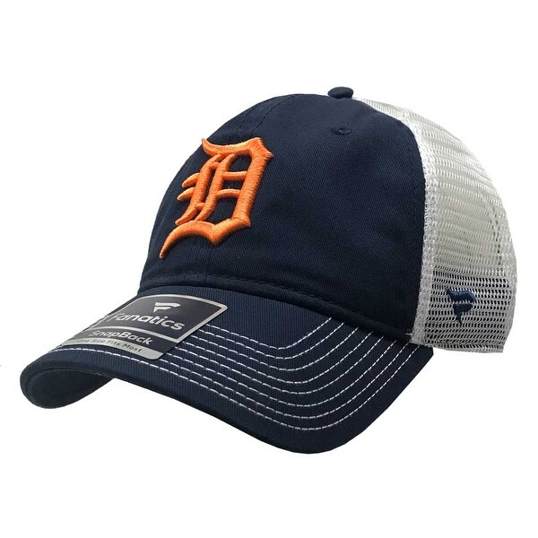 Shop Fanatics MLB Detroit Tigers Baseball Cap Logo Mesh ...